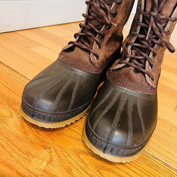 Sorel Kaufman Canada Waterproof Work Boots Felt Lined Size 13